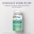 thumbnail image 3 of Suplemento Solaray Nattokinase, 100 mg, 1250 FU, 30 cápsulas vegetarianas, 3 of 6