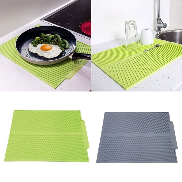Bueautybox Silicone Trivet, Mat for Hot Pots and Pans, Kitchen