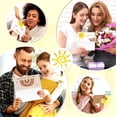 thumbnail image 5 of Sinkoo 10 Pack Thank You Cards with Envelopes & Stickers, Creat Boho Cards and 10 Design with Sunshine Rainbow, 4x6 Blank Stylish Cards for Weddings, Baby & Bridal Showers, Graduations & Birthday, 5 of 5
