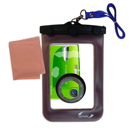 Opgetild vergiftigen financieel Gomadic Waterproof Camera Protective Bag suitable for the Fujifilm FinePix  Z20fd - Unique Floating Design Keeps Camera Clean and Dry - Walmart.com