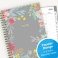 thumbnail image 5 of Blue Sky 2026 Weekly and Monthly Planner Calendar, January 2026 - December 2026, 5" x 8", Flexible Frosted Cover, Laminated Tabs, Durable Twin Wire Binding, Sophie, 5 of 9