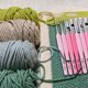 thumbnail image 4 of Encaje De Ganchillo 8 Uds. De agujas romas para manualidades DIY, herramienta de tejer rosa hecha a mano de ganchillo de Metal de aluminio Likrtyny Libre de BPA, 4 of 8
