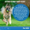 thumbnail image 3 of Pet MD Glucosamine for Dogs | Dog Joint Supplement with Glucosamine, Chondroitin & MSM - Inflammatory Pain Relief Chews for Hip & Joints - Bacon Flavored - Includes Yucca & Turmeric - 120 Ct, 3 of 7