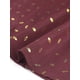 thumbnail image 5 of Vestido de fiesta de mujer Inspire Chic con escote en V, mangas largas, falda acampanada y línea A, color rojo vino, 5 of 6