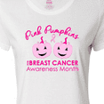 thumbnail image 4 of Inktastic Pink Pumpkins for Breast Cancer Awareness Women's T-Shirt, 4 of 5