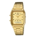 thumbnail image 1 of Casio Reloj Clásico para Hombre, Cuarzo, Tono Dorado, Acero Inoxidable, Analógico y Digital, Cristal Mineral AQ-230GA-9B, 1 of 4