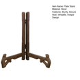 thumbnail image 5 of LAMIRO Standing Table Easel Wooden Plate Stand Sturdy Display Rack for Kitchen Office Secure Hold Versatile Picture Frame Holder, 5 of 7