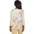 thumbnail image 2 of Alfred Dunner Womens Square Neck Paisley Geometric Top, 2 of 4