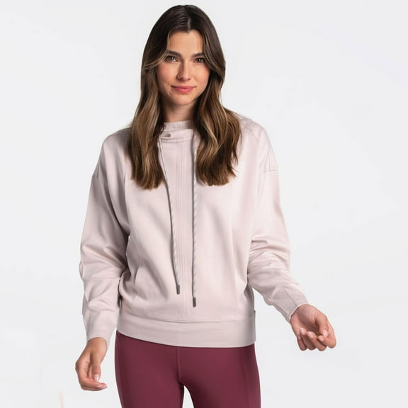 The LOLE Mindset Pullover Hoodie in Abalone Large