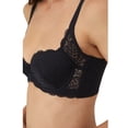 thumbnail image 4 of Brasier Liso - Side Smoothing Espalda en U Soporte Cómodo Playtex - Modelo 52119 - Estilo Moldeador - Color Negro - Talla 36C, 4 of 4