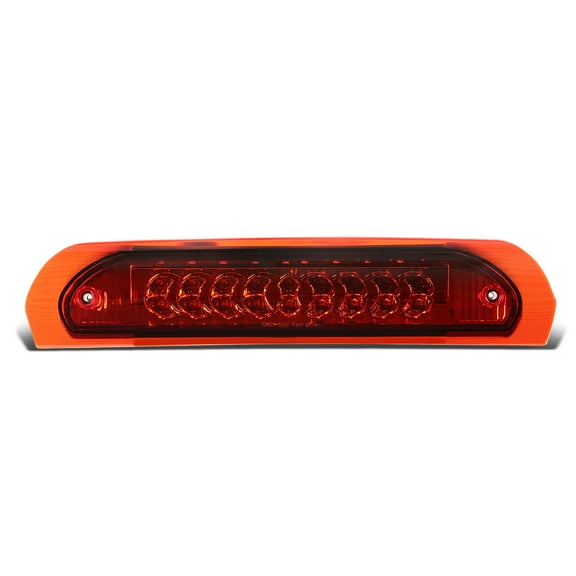 DNA Motoring 3BL-DRM02-LED-RD For 2002 to 2009 Dodge RAM Truck 1500 2500 3500 LED 3rd Third Tail Brake Light w/Cargo Lamp Red Housing 03 04 05 06 07 08