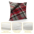 thumbnail image 4 of YINGXI , and Modern Pattern Double Sided Decorative Pillows Cases Throw Pillows Covers 24x24in, 4 of 5