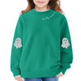 thumbnail image 7 of EnJoCho Youth Children Hooded Pullover Long Sleeve Oversized Soft Fleece Cute Printed Graphic Sweatshirt for Halloween Holiday Classroom Daily Play Wear, 7 of 7