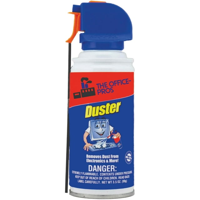 Compressed Canned Air, Can Air, Air Duster, Can Air Duster for Computer, Electronic Keyboard Cleaner - 3.5oz Can - 1 Can