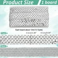 thumbnail image 2 of 13.12 Yards Sequin Ribbon Trim 1.38x0.04 Inch Plastic Paillette Beads Ribbon Trim 5 Rows Paillette Roll Ornament Accessories, 2 of 6