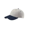 thumbnail image 1 of Profil Bas (Structuré) Coton Brossé - Beige/marine, 1 of 1