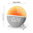 thumbnail image 6 of Sunrise Simulation Wake-Up Light Alarm Clock - Natural Dawn & Dusk Light Therapy for Better Sleep & Gentle Awakening, 6 of 14