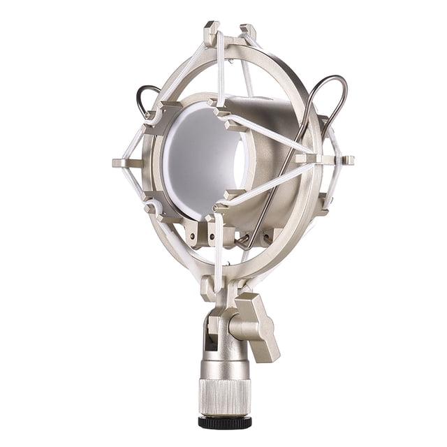 Eccomum Univerdal Condenser Microphone Mic Shock Mount Holder Bracket -vibration for On-line Broadcasting Studio Music Recording