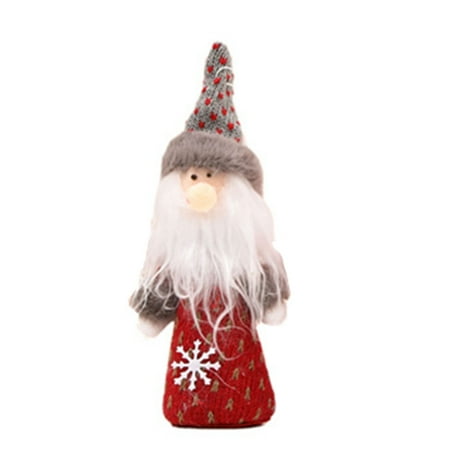 

✪ Christmas Ornament Hanging Angel Santa Elk Snowman Pendant Doll Crafts