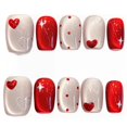thumbnail image 1 of Press on NZRAESTRS Valentine Short Square, 24 unidades, 1 of 7