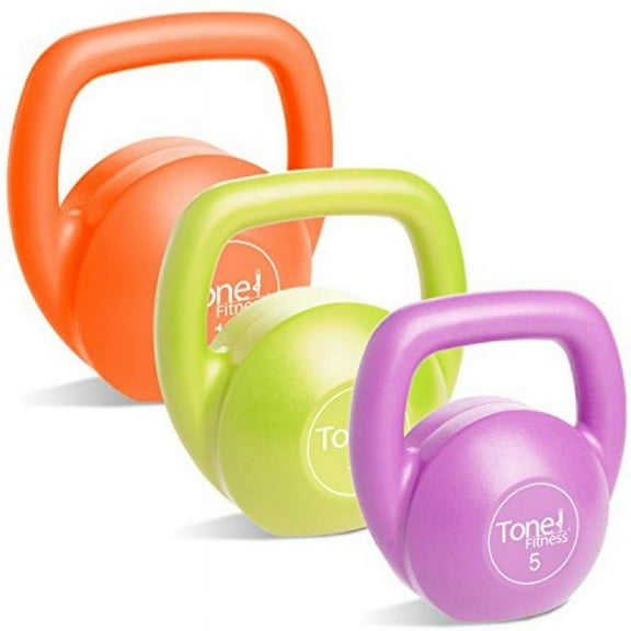 Tone Fitness 30-LB Kettlebell Body Trainer Set with DVD