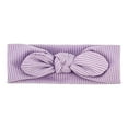 thumbnail image 1 of CNKOO Elastic Baby Headband Smooth Surface Fabric Fine Workmanship Bowknot Newborn Hairband for Home, 1 of 10