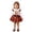 czb# D-White248, variant on CUZIBR Girls Outfits My First Halloween Print Outfit Ruffle Long Sleeve Bodysuit Star Tulle Tutu Skirt Bow Headband 3 Pieces Party Set For Baby Toddler,F-Orange,3-4 Years