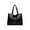 Black#667, variant on Women's Polyurethane Leather Handbag | Large Capacity Shoulder Tote Bag Black Brown | Striped Lightweight Design 12.6"x11"x5" | Fashion Purse for Shopping, Travel, Daily Use