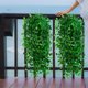 thumbnail image 5 of Plantas colgantes artificiales para decorar paredes - Begonia Plantas artificiales de hoja de vid de hiedra Interior y exterior Decoración de oficina para bodas, 5 of 5