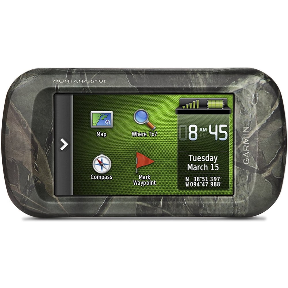 Garmin Montana 610 GPS Portatile Ricondizionato Schermo da 4 Touch Nero/Verde 