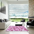 thumbnail image 6 of Ahgly Company Indoor Round Patterned Blossom Pink Area Rugs, 8' Round, 6 of 6
