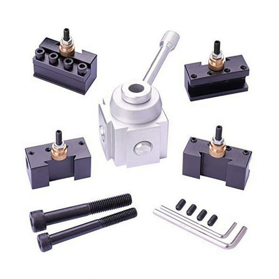 Mini Lathe Quick Change Tool Holder and Tool Holder Multifid Tool Holder Tool Holder, 120034 Tool Kit,
