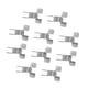 thumbnail image 5 of 10 piezas Palabras de palos Partes de garaje Garaje Apreta de almacenamiento Terretos Gripes de almacenamiento de montaje de pared Clips de agarre, 5 of 9