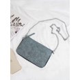 thumbnail image 6 of LAVA Women's Beaded Chain Decorated Crossbody Bag Shoulder Bag For Workers Outdoors, Travel, Outings,Perfect for Office (Blue), 6 of 7