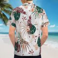 thumbnail image 6 of High Quality Hawaiian Shirts for Men Short Sleeve Aloha Beach Shirt Floral Summer Casual Button Down Shirts Blouses VUF399, 6 of 7