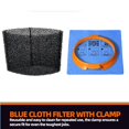 thumbnail image 3 of 9-Pack Universal Foam Filter ,3-Pack Cloth Filter & Clamp,Compatible with Hyper Tough 3-4 Gallon Wet/Dry Vac Buckethead Filter Replacement Bundle, 3 of 8