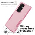 thumbnail image 5 of For Samsung Galaxy S23 Ultra Phone Case, Ebizware Dual Layer Shockproof Case [Military Grade Drop Tested] Heavy Duty Full Body Protective Cover for Galaxy S23 Ultra -Rose Gold, 5 of 8
