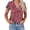 X-182Red, variant on YMNXA Womens T Shirts Summer Short Sleeve V Neck Camouflage Print Fashion Breathable Loose Fit Tee Top For Everyday Wear,Grey,L