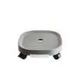 thumbnail image 1 of Plateau de Pot Portable de Remplacement Couleur Unie Rectangulaire Réutilisable Lavable Robuste pour Bureau Balcon Support de Vase avec Frein Gris Taille 1, 1 of 1