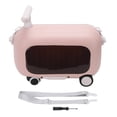 thumbnail image 2 of Kids Ride On Luggage, Ride On Suitcase for Kids with Wheels, Lightweight Toddler Rideable Small Suitcase Riding Luggage for Travel Children, 2 of 7