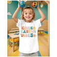 thumbnail image 1 of First of Kindergarten Shirt Kids Back to School Boys Girls Shirts Funny Kindergarten Vibes Graphic Tee Short Sleeve Tops, 1 of 5