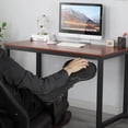 thumbnail image 2 of Upgraded Ergonomic Arm Rest Mouse Pad for Chair，Adjustable Mouse Tray with Wrist Cushion, Chair arm Mousepad, Black, 2 of 6