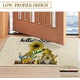 thumbnail image 5 of Summer Door Mat 30 X 17 Inch Sunflowers Gnomes Doormat Indoor Outdoor Entrance Floor Mat Non Slip Summer Decor Rubber Welcome Mats, 5 of 6