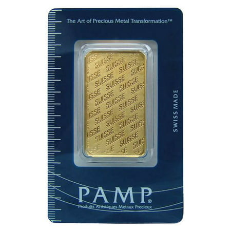 Pamp Suisse 1 oz Gold Bar - Sealed in Assay
