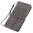 thumbnail image 3 of iPhone 11 Case 6.1" Case, Allytech Slim Shell PU Leather Folio Kickstand Wallet Case with Cards Holder Pocket Lanyard Anti-Scratch Shockproof Bumper Cover Case for Apple iPhone 11 6.1",Gray, 3 of 9