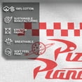 thumbnail image 4 of Women's Toy Story Pizza Planet Uniform Graphic Tee White Large, 4 of 9