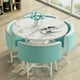 thumbnail image 3 of Simple Home Coffee Table with Seat, Lounge Bar, Negotiation Table, Tea Table, Dining Table, A Set of Table and Chair Combination My Lux Decor Round, 3 of 59