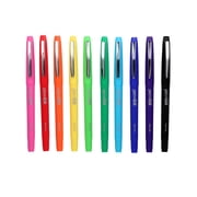 Pen+Gear Felt Tip Pens, Ultra Fine Point, Assorted Ink Colors, 10 Count