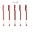 thumbnail image 1 of Senbaida Super Durable Writing Sign Gel Pen, Bullet Pen, 0.5mm, Red and Black Ink, 5 Count, 1 of 6
