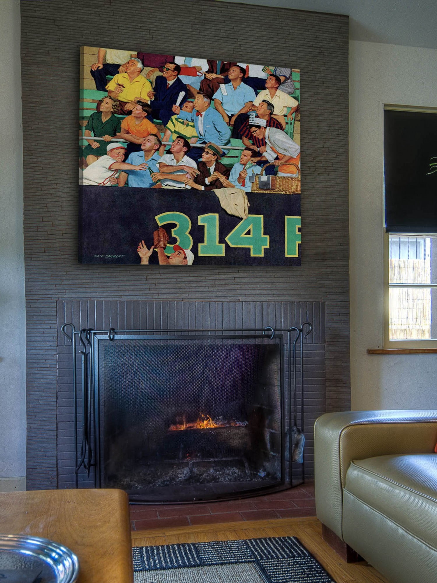 Marmont Hill No Time for a Hotdog by Richard Sargent Painting Print on Canvas
